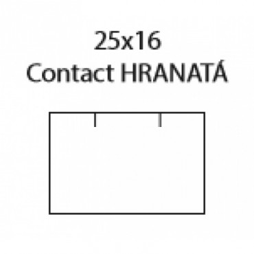 25x16 Contact, Hranaté, Zelené