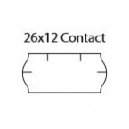 26x12 Contact, Biele...